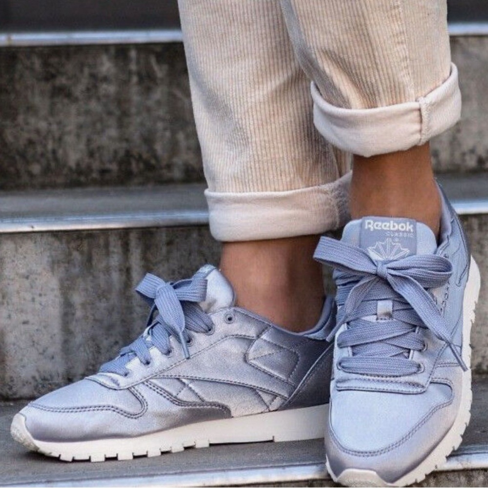 Reebok Classic Silver Sneakers